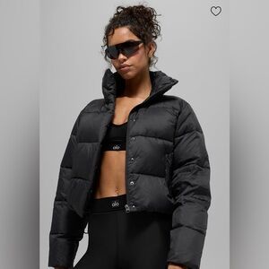 ALO Yoga Gold Rush Puffer Black